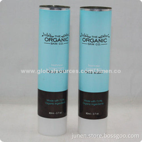 Hand cream tube, aluminum material, beautiful printing